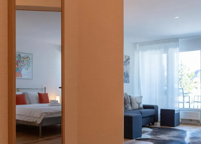 Galerie Obersee 3E - Top Lage- Zentrum Arosa - By Arosa Stay Daire